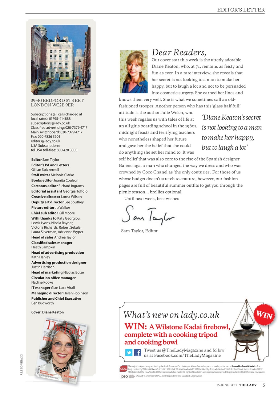 The Lady Preview Pages