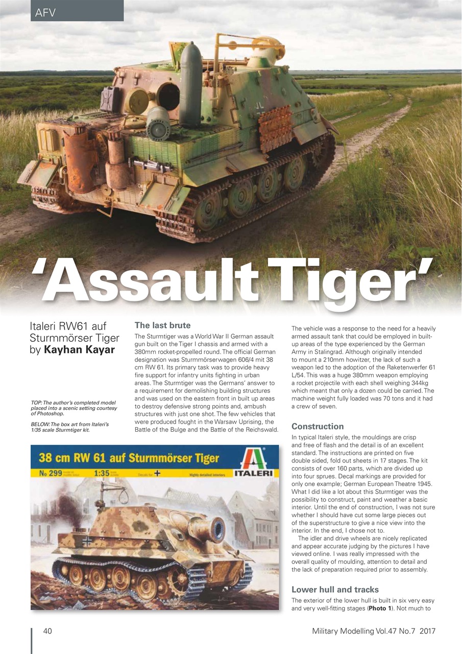 Military Modelling International Magazine Preview Pages