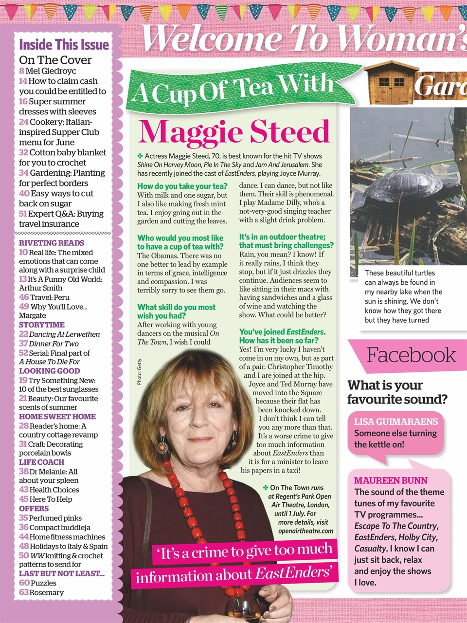 Woman's Weekly Preview Pages