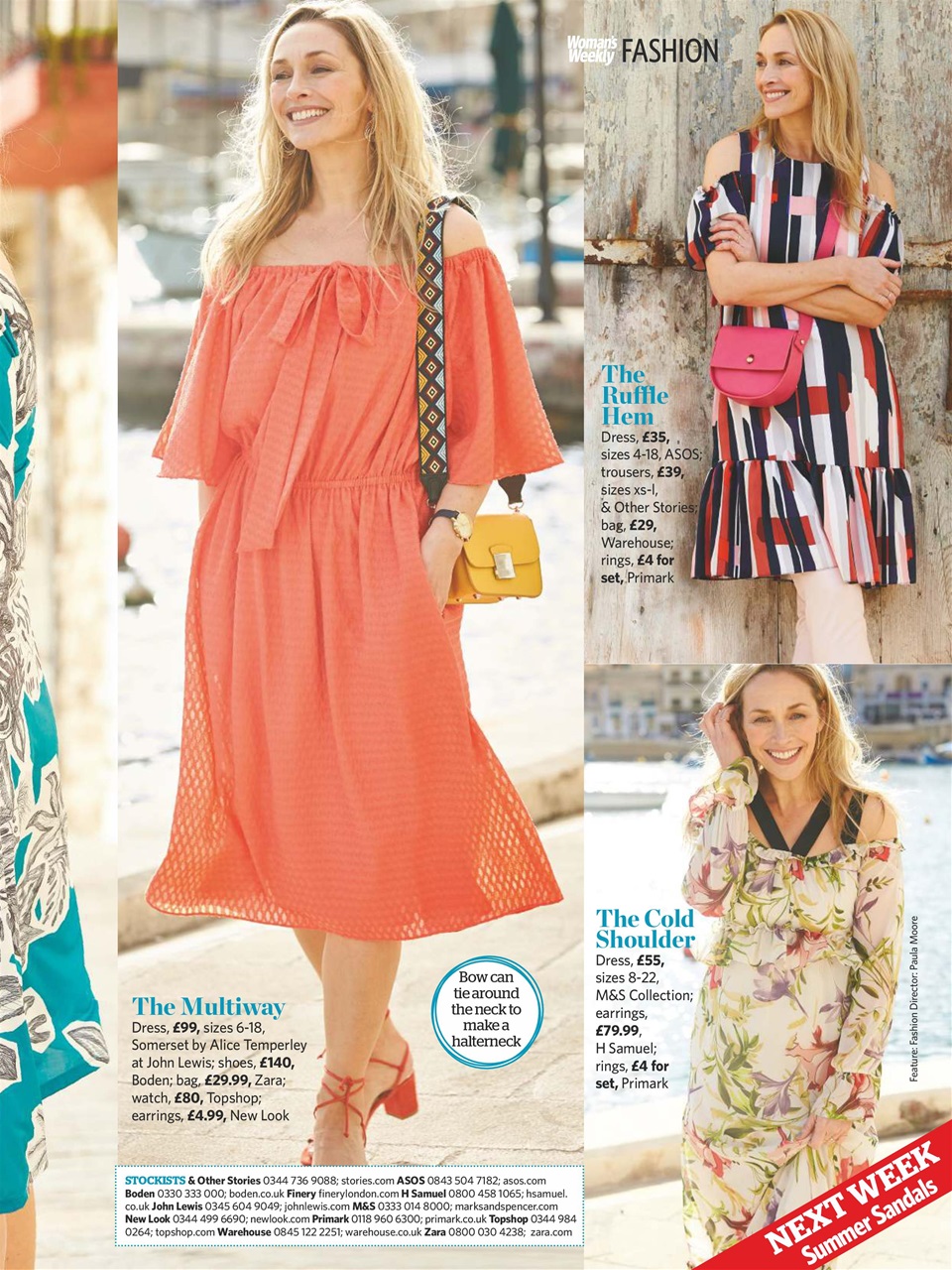 Woman's Weekly Preview Pages