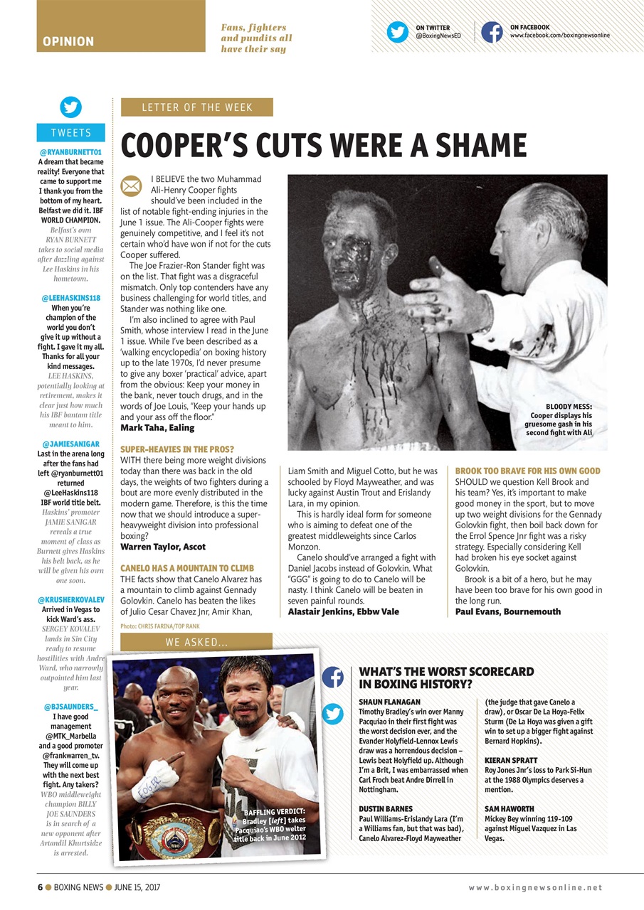 Boxing News Preview Pages