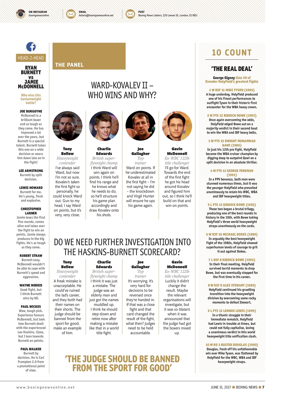 Boxing News Preview Pages