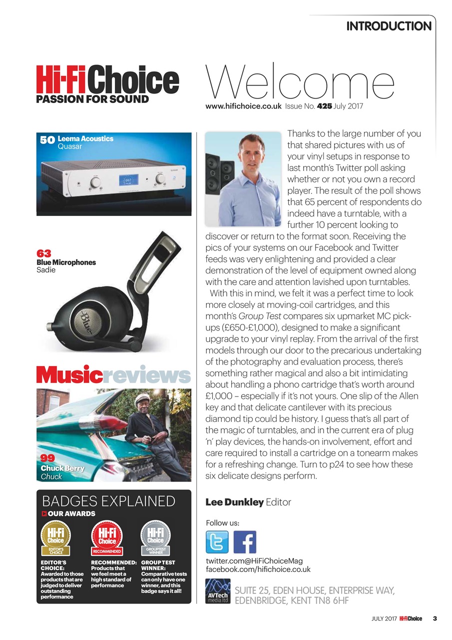 Hi-Fi Choice Preview Pages