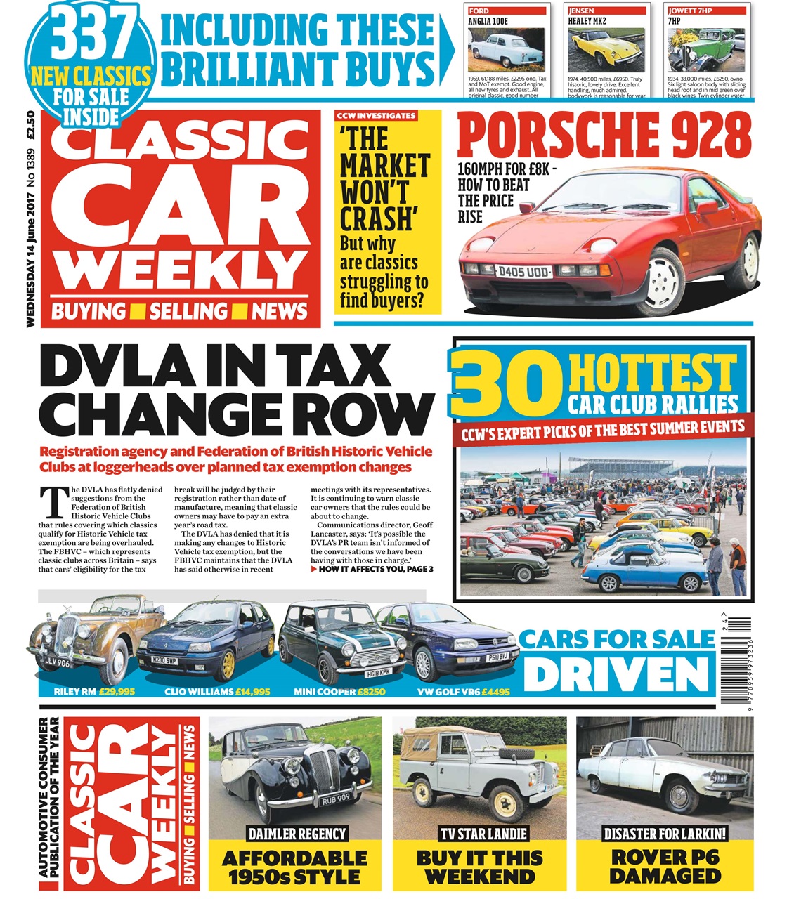 Classic Car Weekly Preview Pages