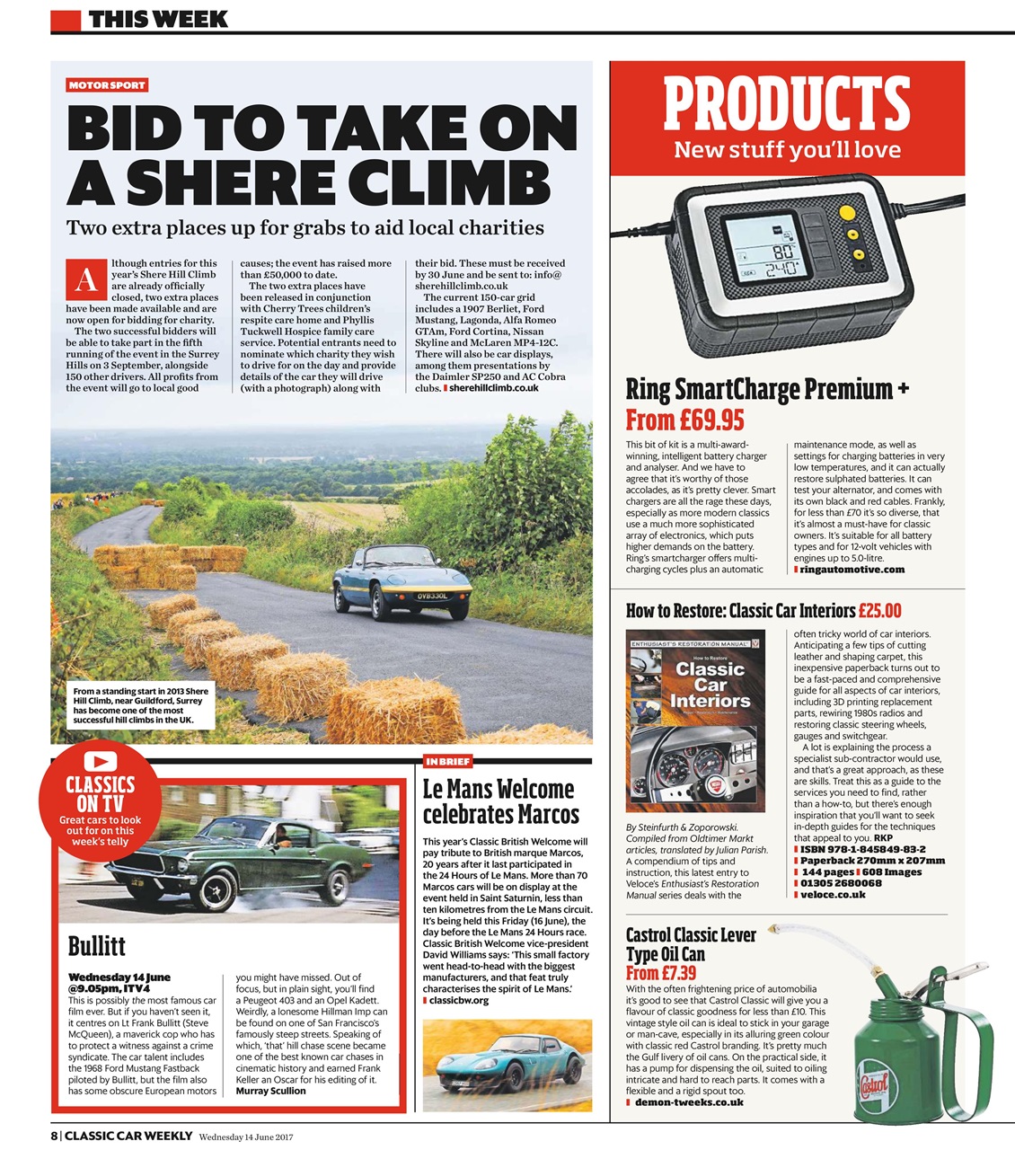 Classic Car Weekly Preview Pages