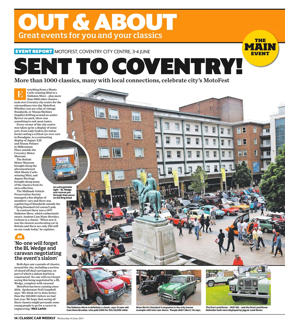 Classic Car Weekly Preview Pages