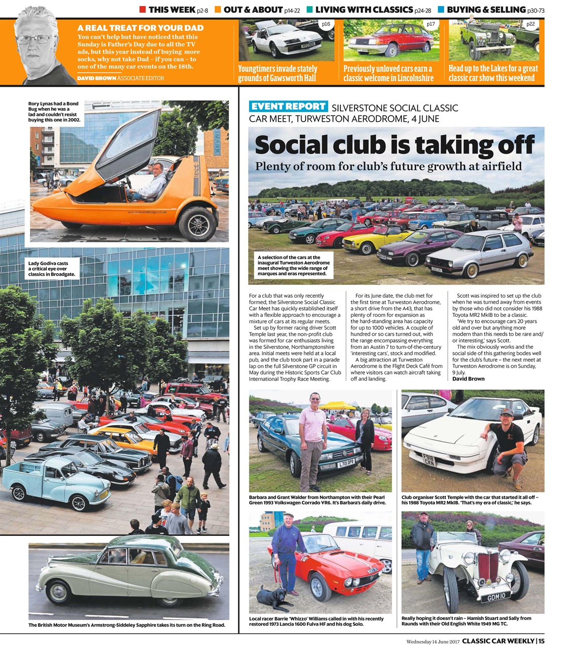 Classic Car Weekly Preview Pages