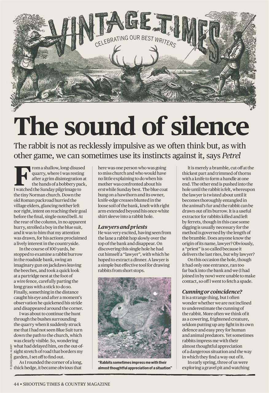 Shooting Times & Country Preview Pages