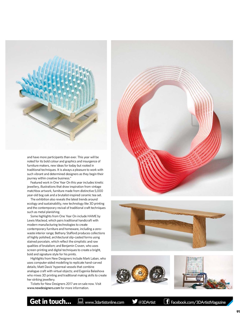 3D Artist Preview Pages