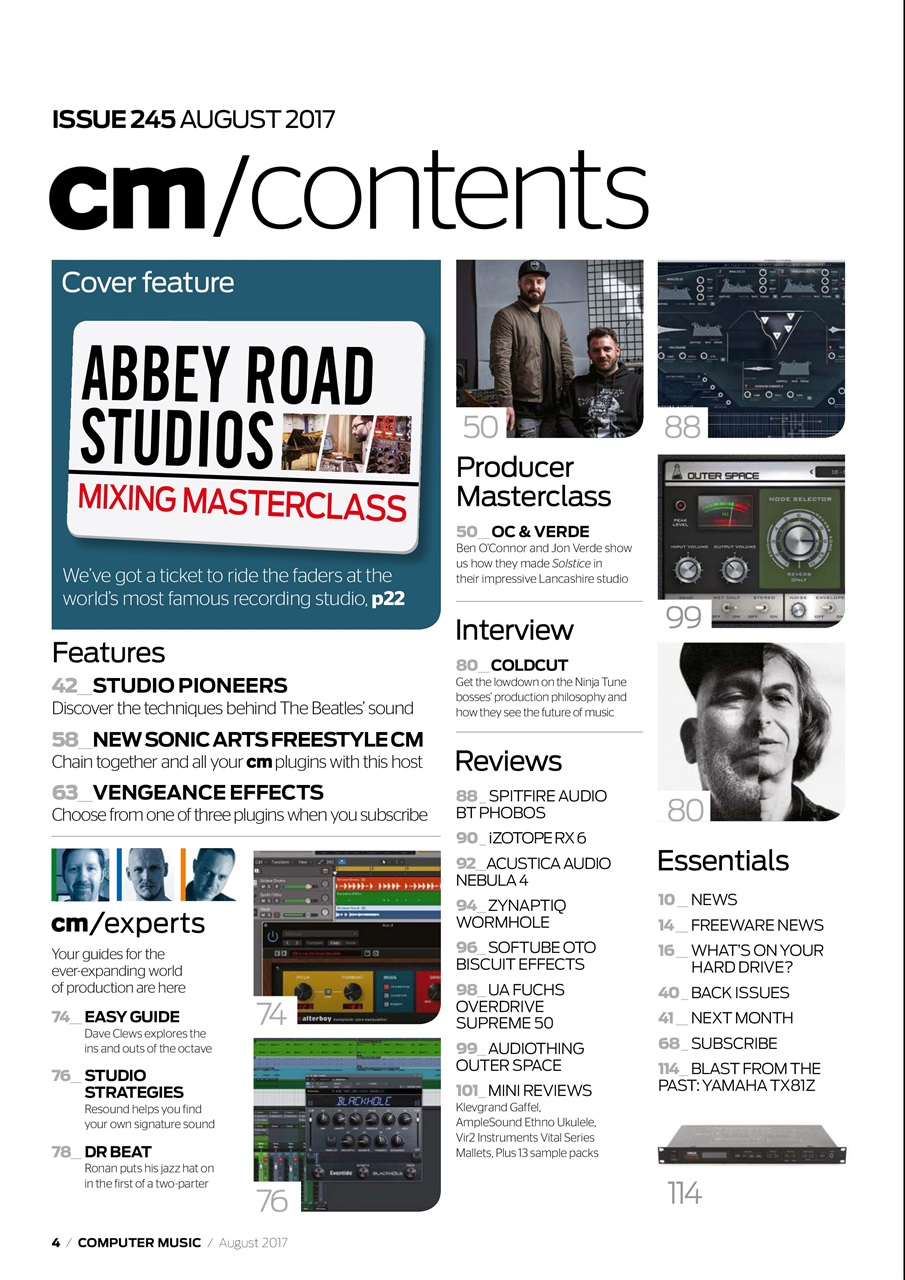 Computer Music Preview Pages