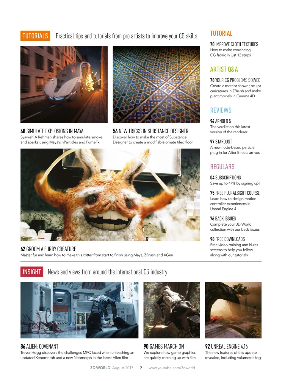 3D World Preview Pages