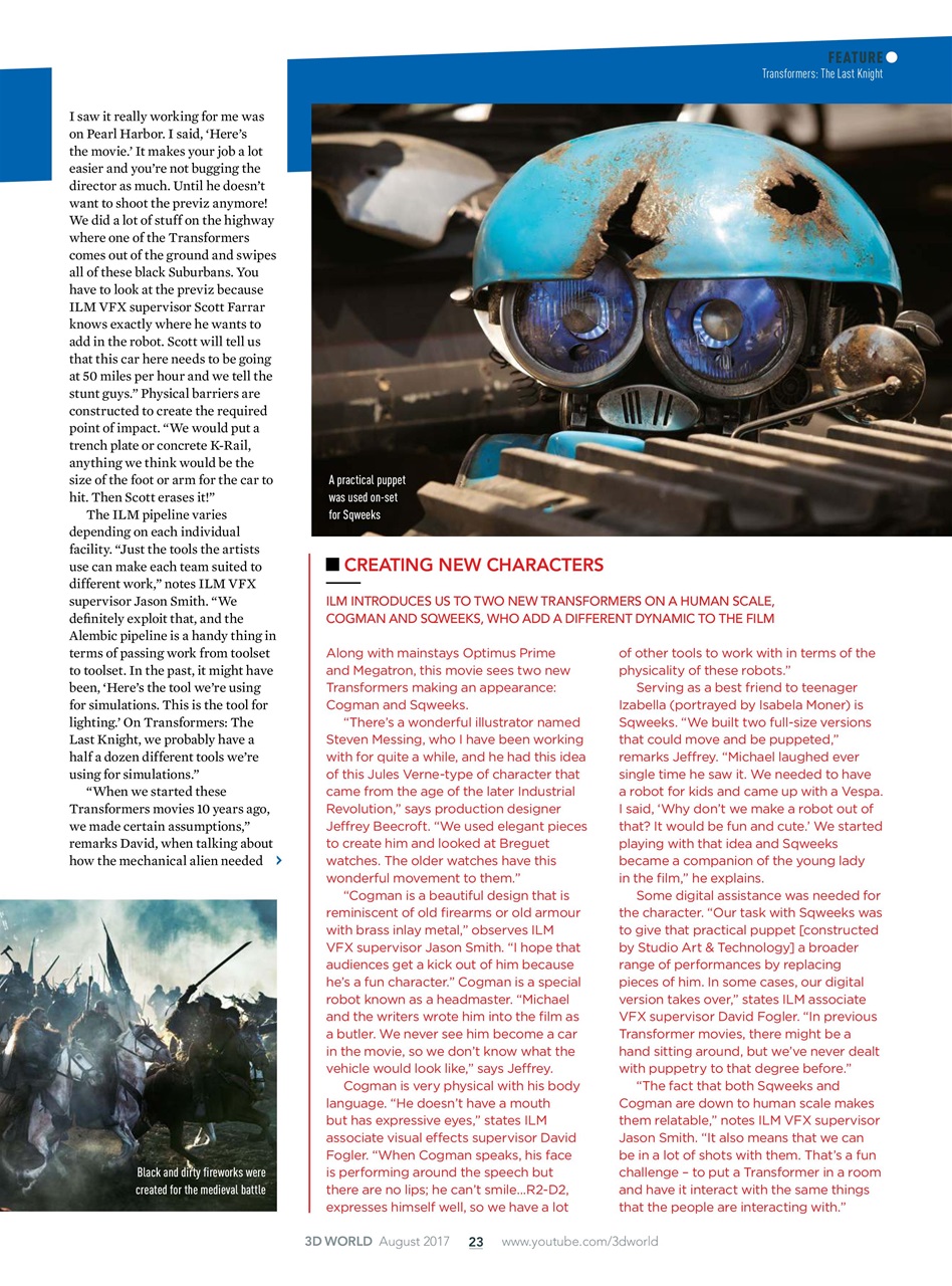 3D World Preview Pages