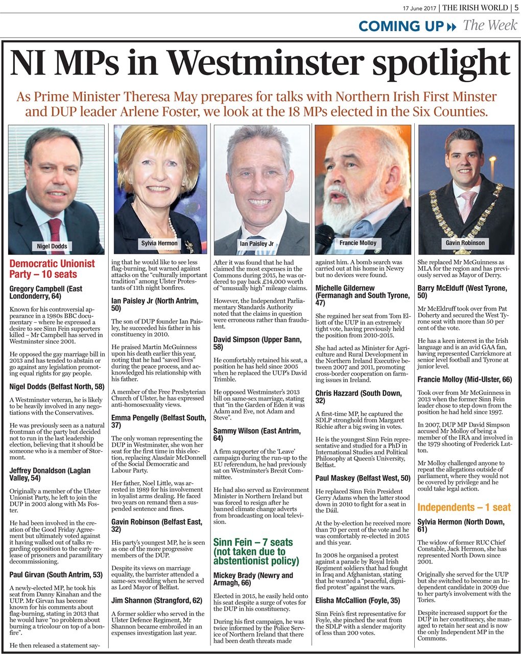 Irish World Preview Pages