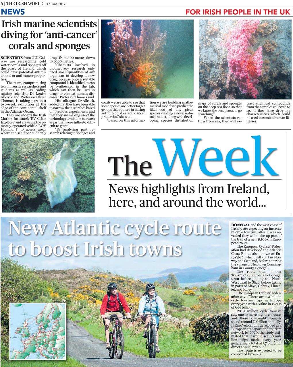 Irish World Preview Pages