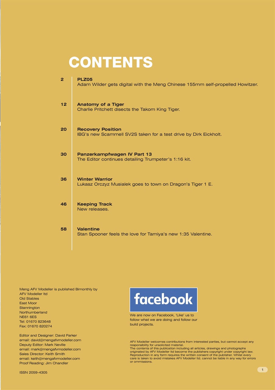 Meng AFV Modeller Preview Pages