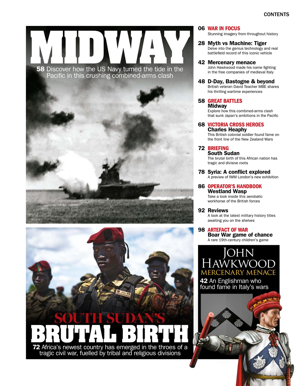 History of War Preview Pages