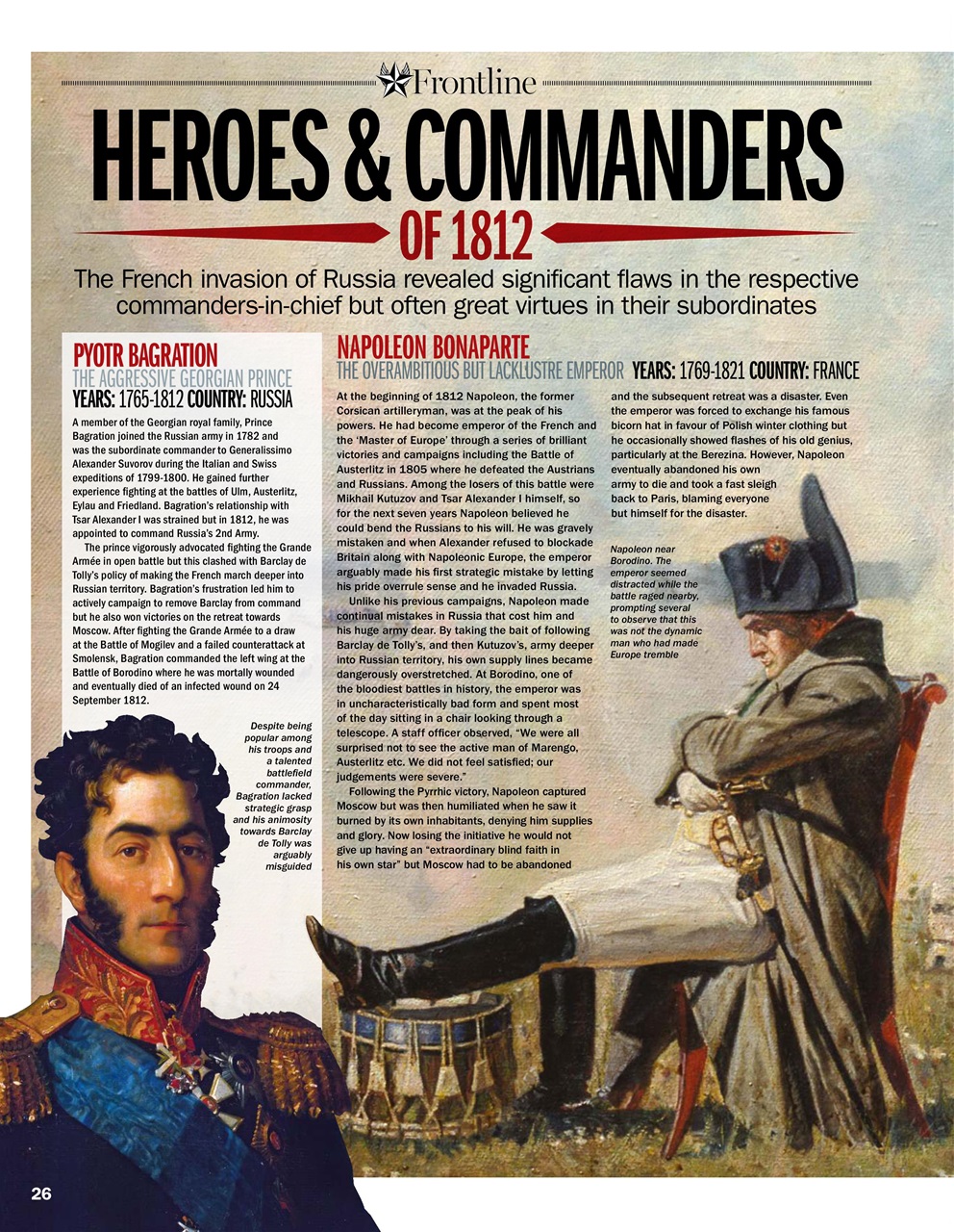 History of War Preview Pages