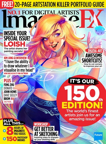 ImagineFX issue August 2017