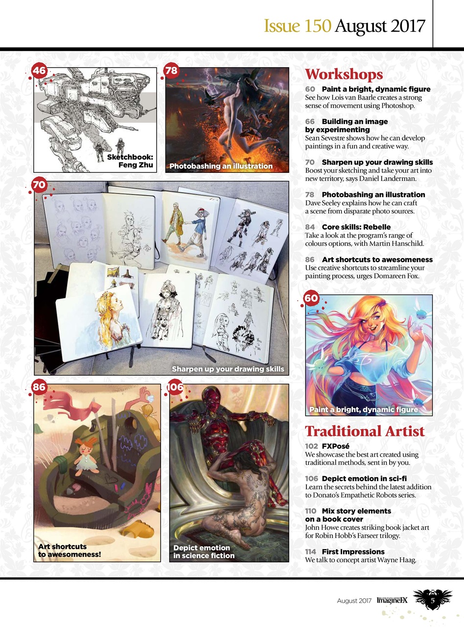 ImagineFX Preview Pages