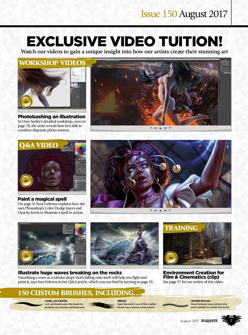 ImagineFX Preview Pages