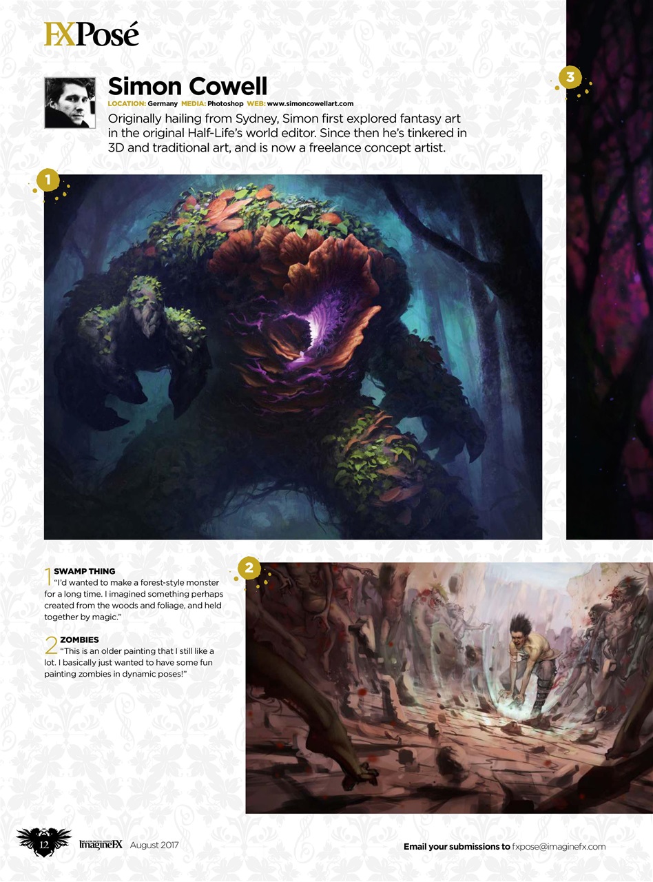 ImagineFX Preview Pages