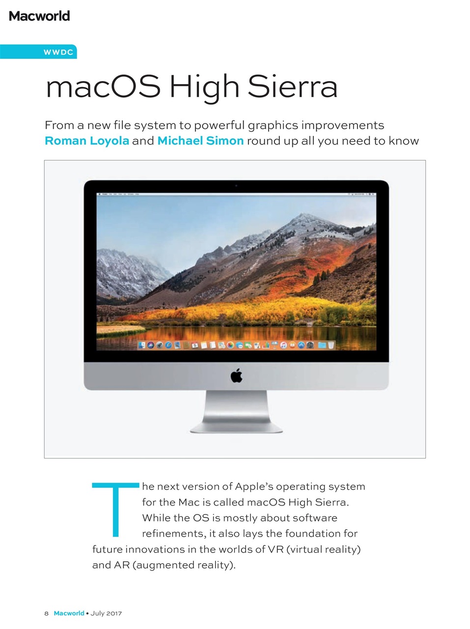 Macworld Preview Pages