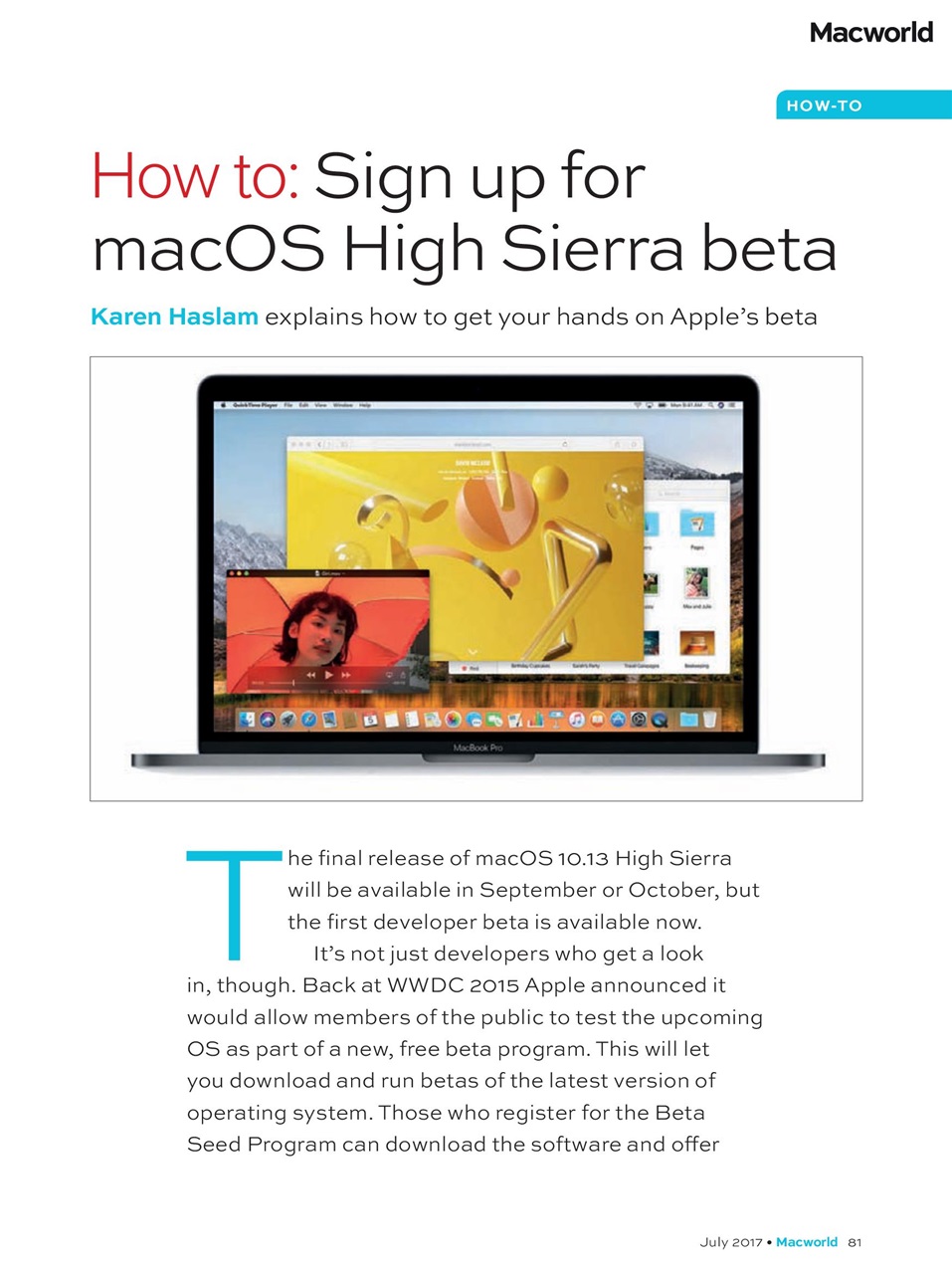 Macworld Preview Pages