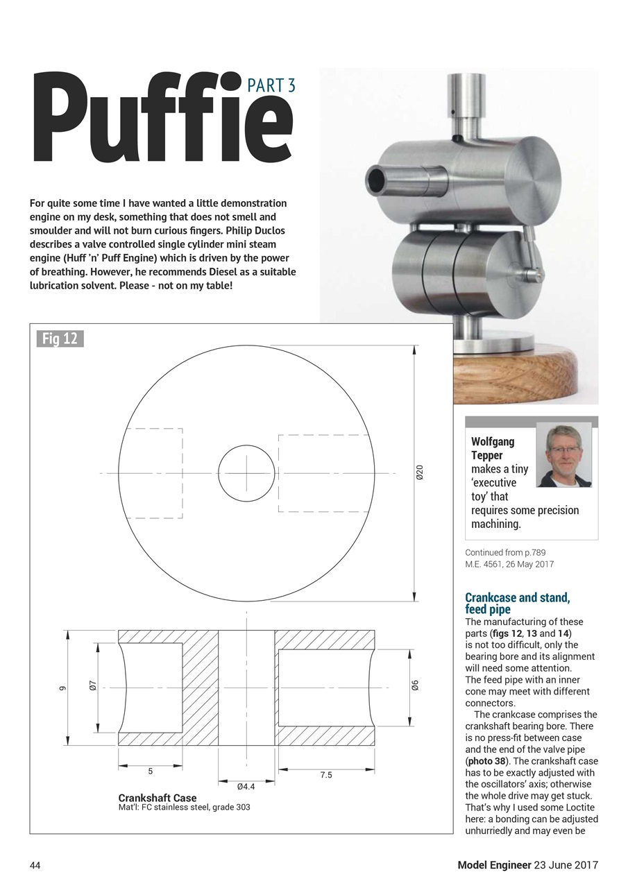 Model Engineer Preview Pages