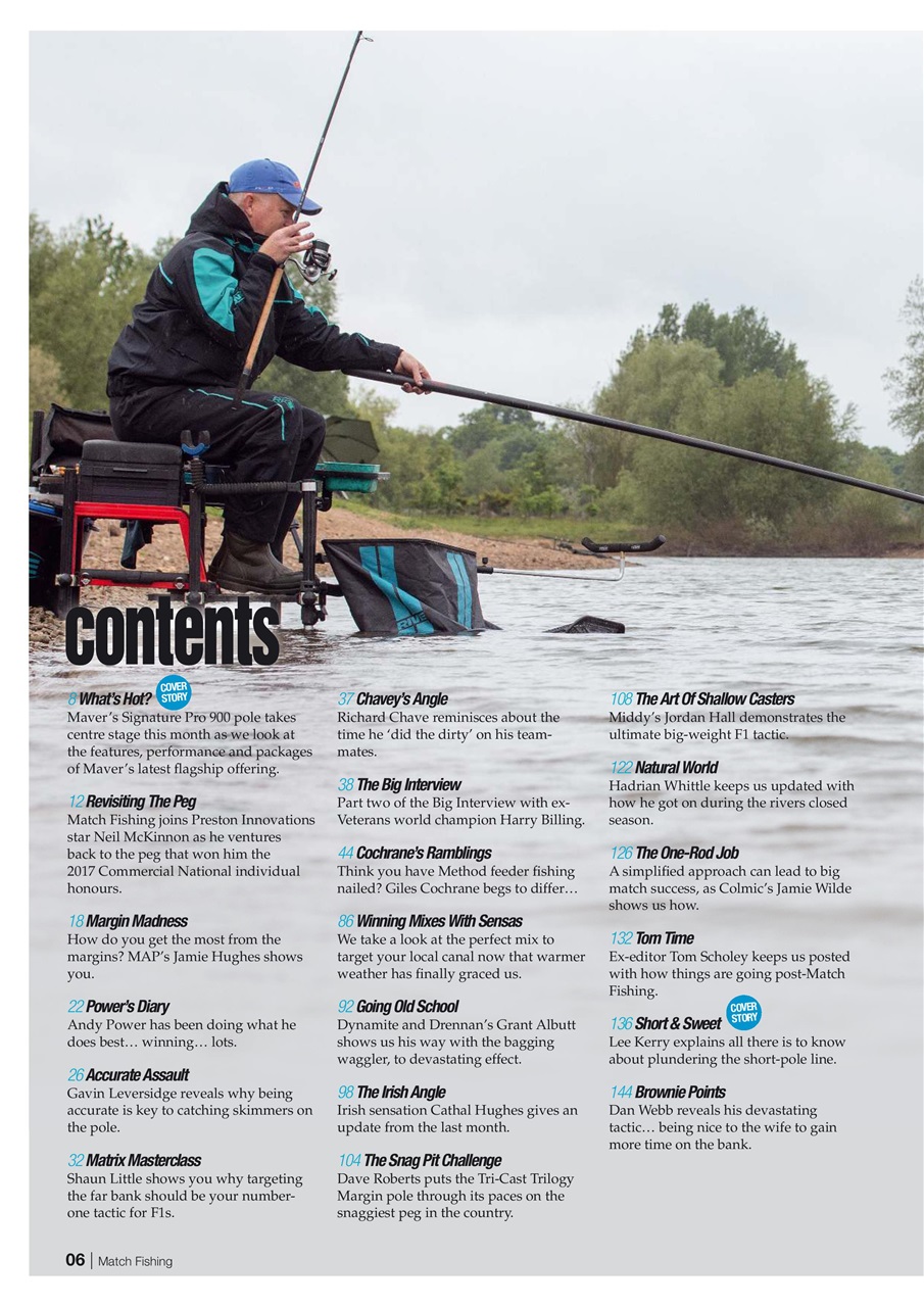 Match Fishing Preview Pages