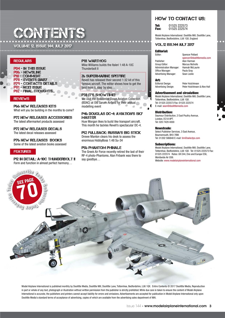 Model Airplane International Preview Pages