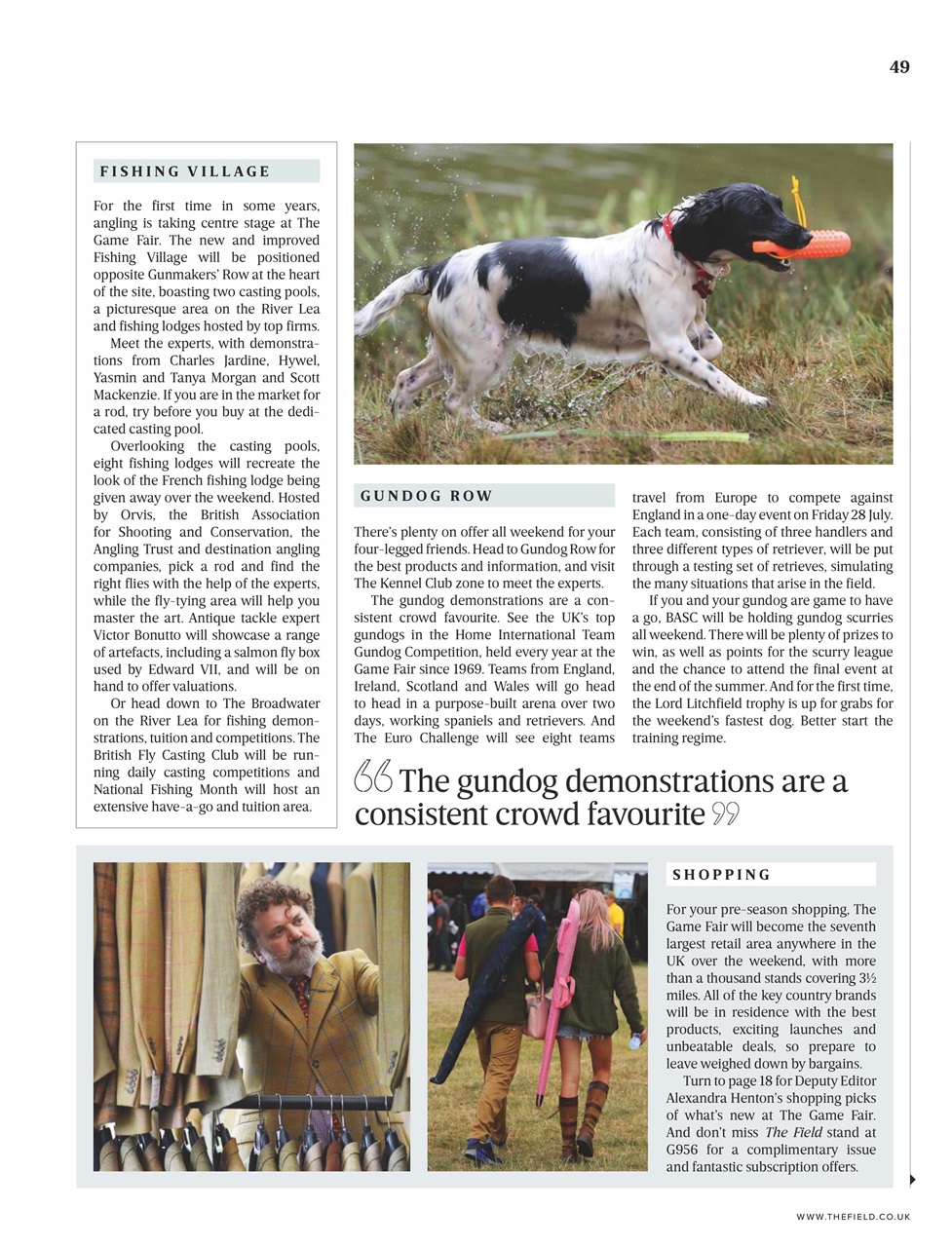 The Field Preview Pages