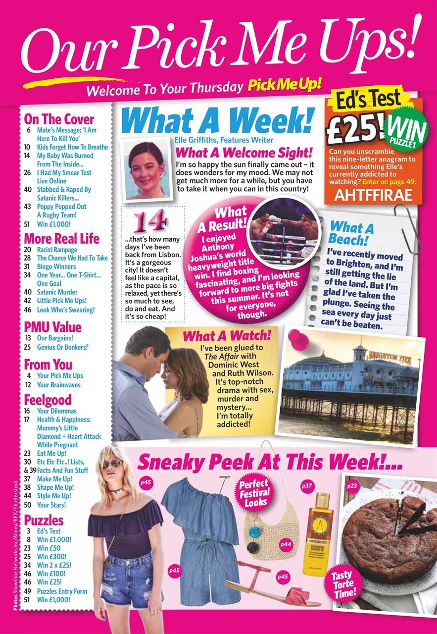 Pick Me Up Preview Pages