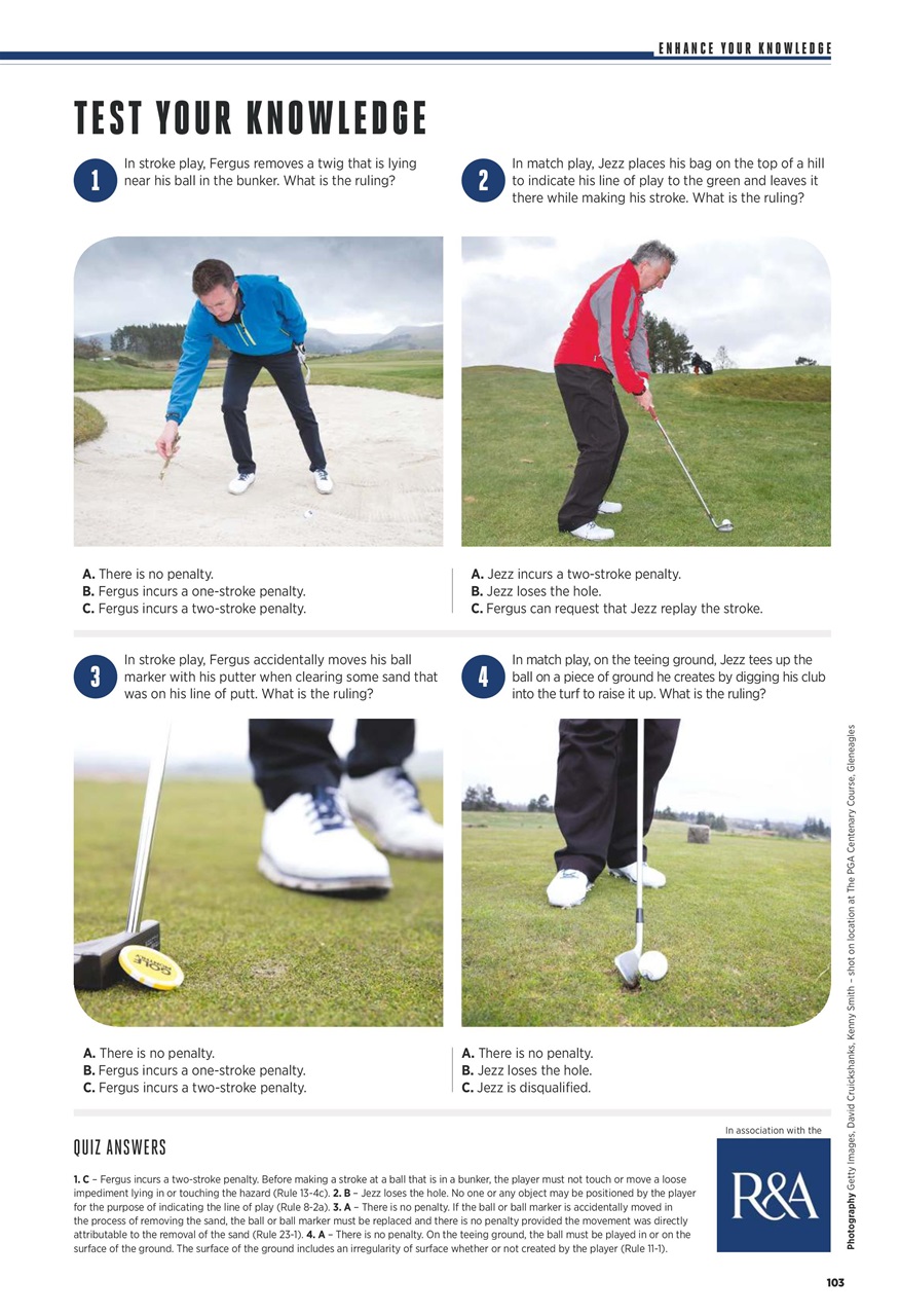 Golf Monthly Preview Pages