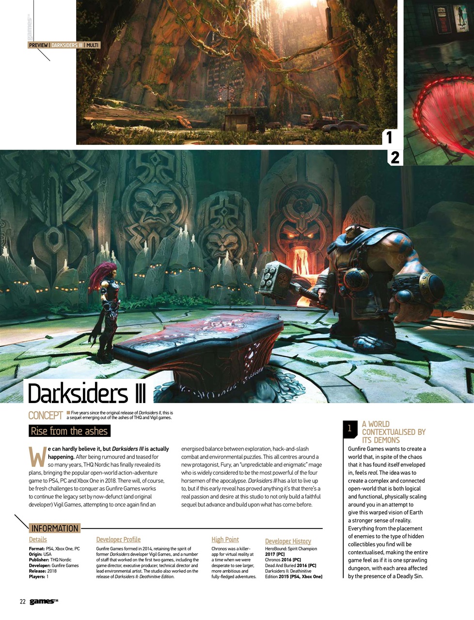 games (TM) Preview Pages