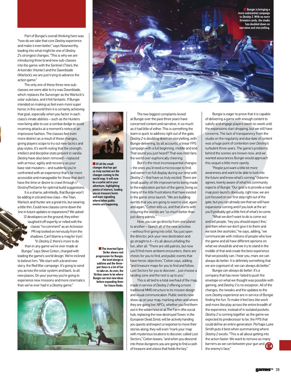 games (TM) Preview Pages