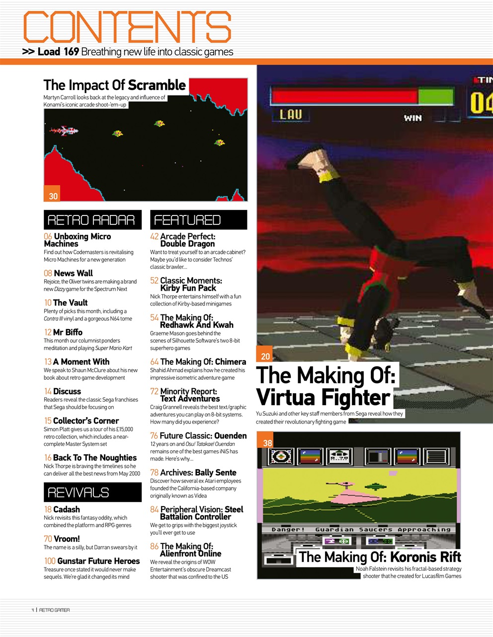 Retro Gamer Preview Pages