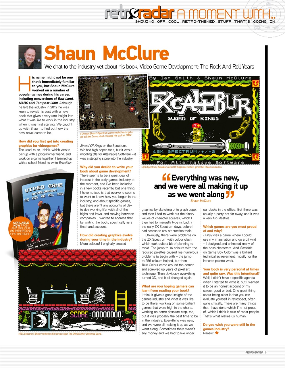 Retro Gamer Preview Pages