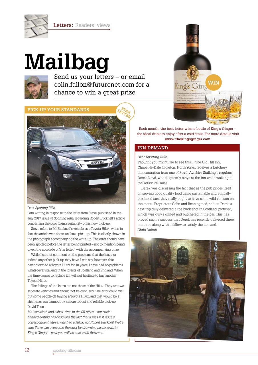 Sporting Rifle Preview Pages