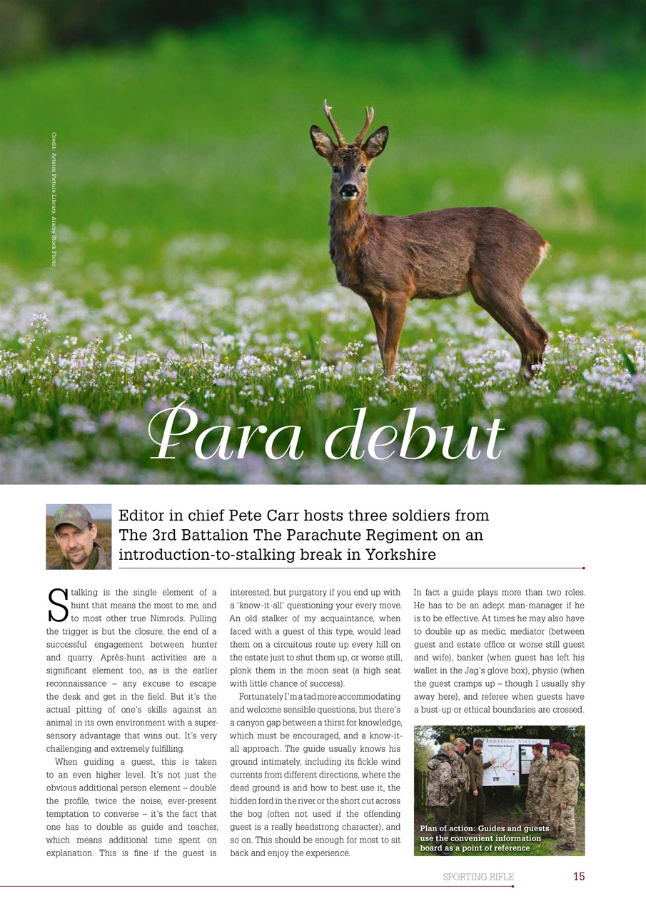 Sporting Rifle Preview Pages