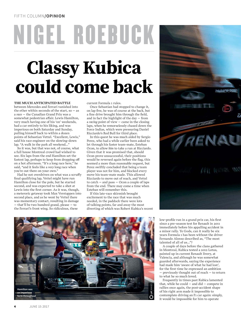 Autosport Preview Pages