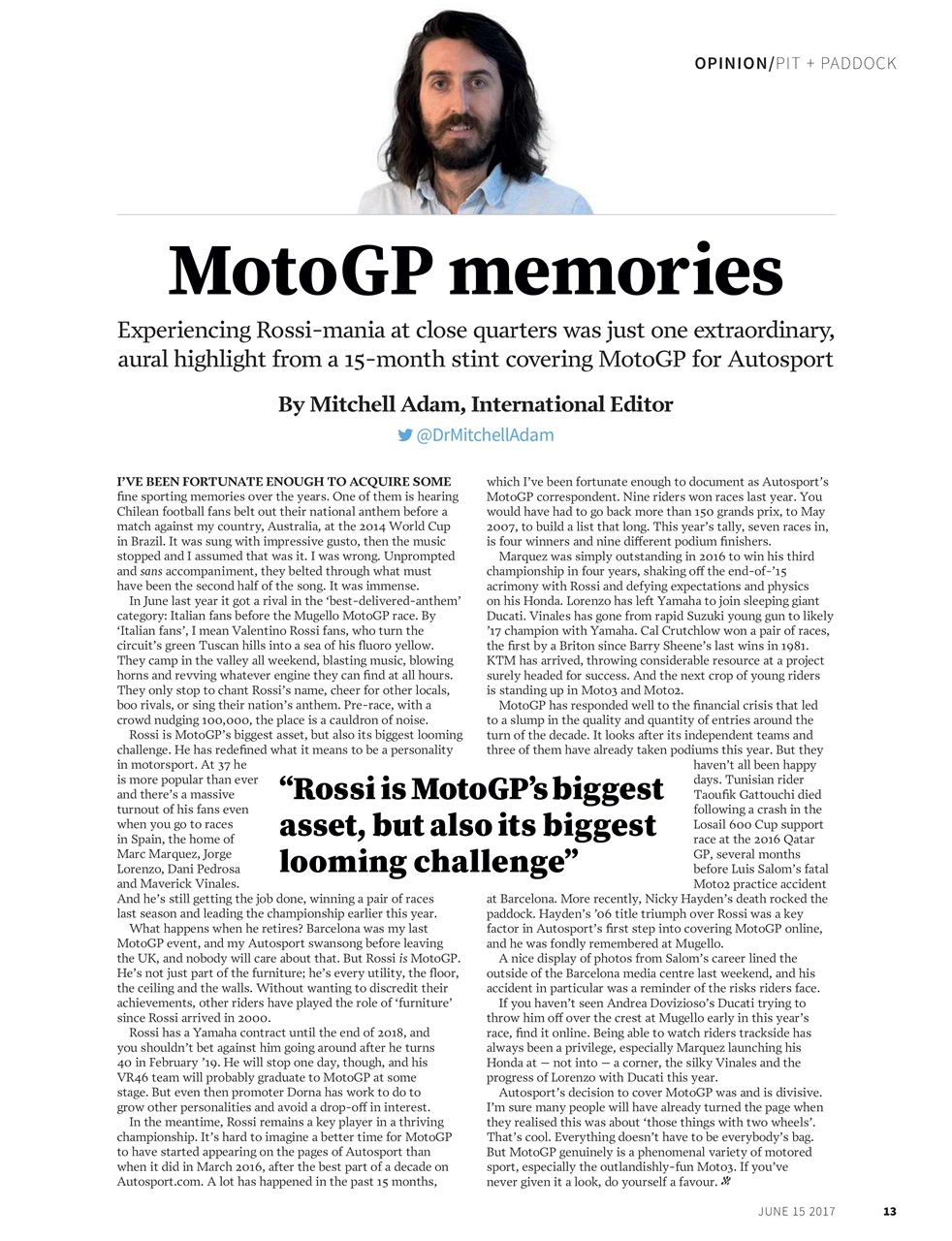 Autosport Preview Pages