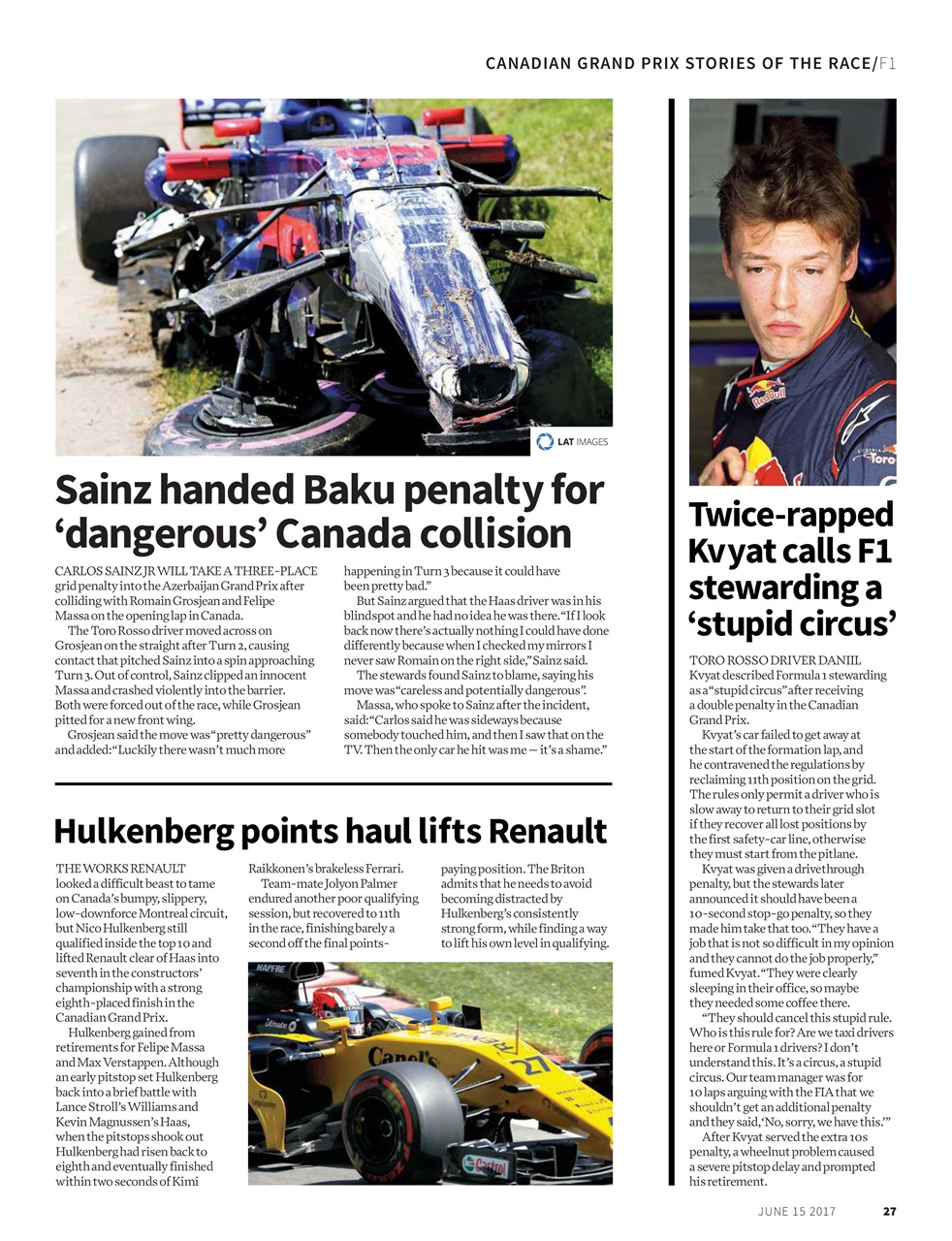 Autosport Preview Pages