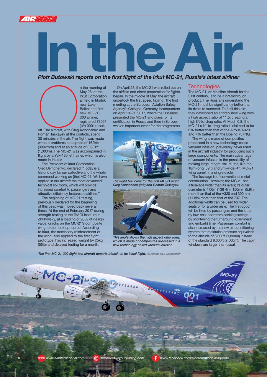 AIR International Preview Pages