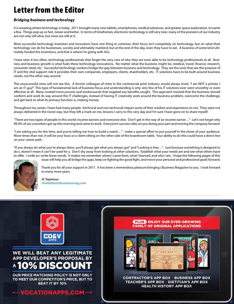 I.Business Preview Pages