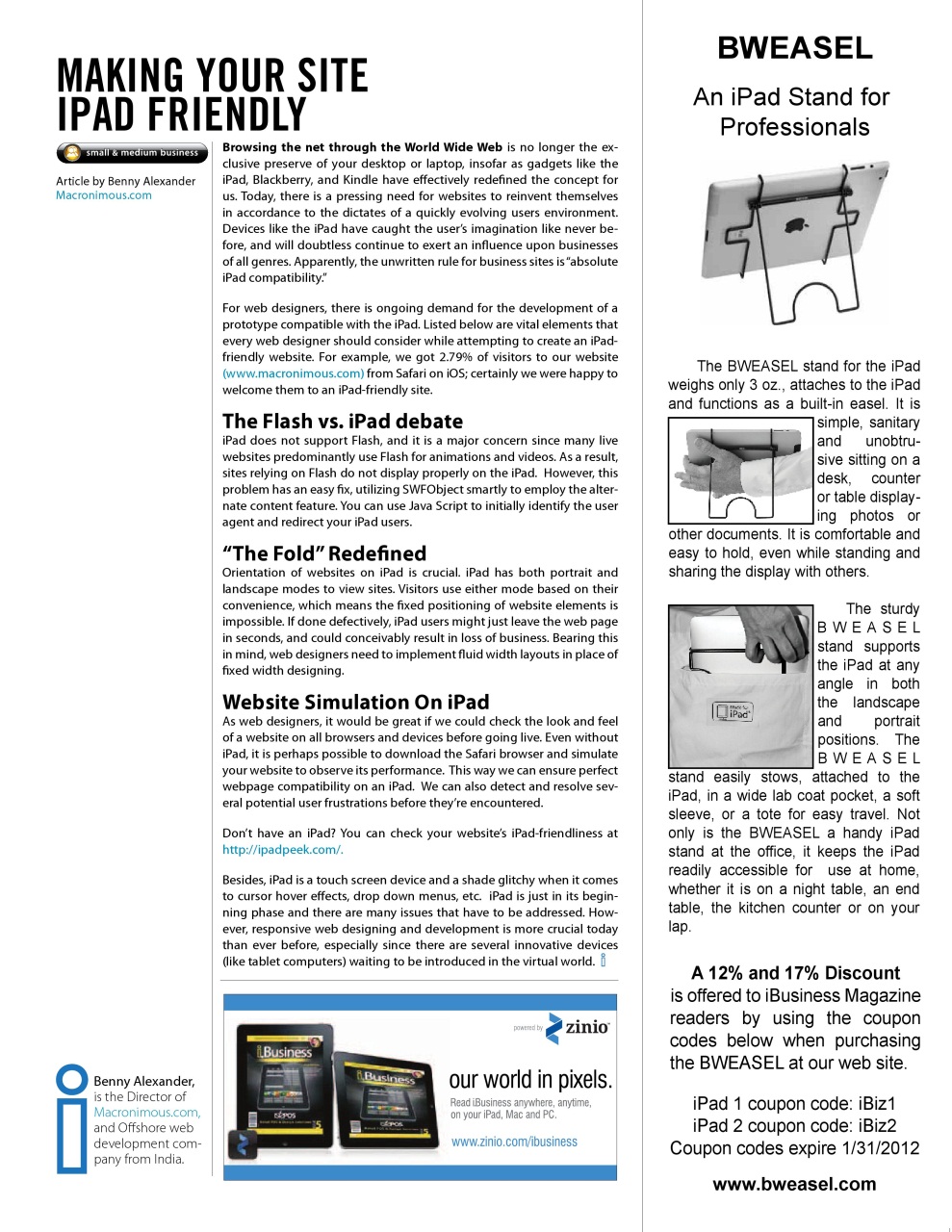 I.Business Preview Pages