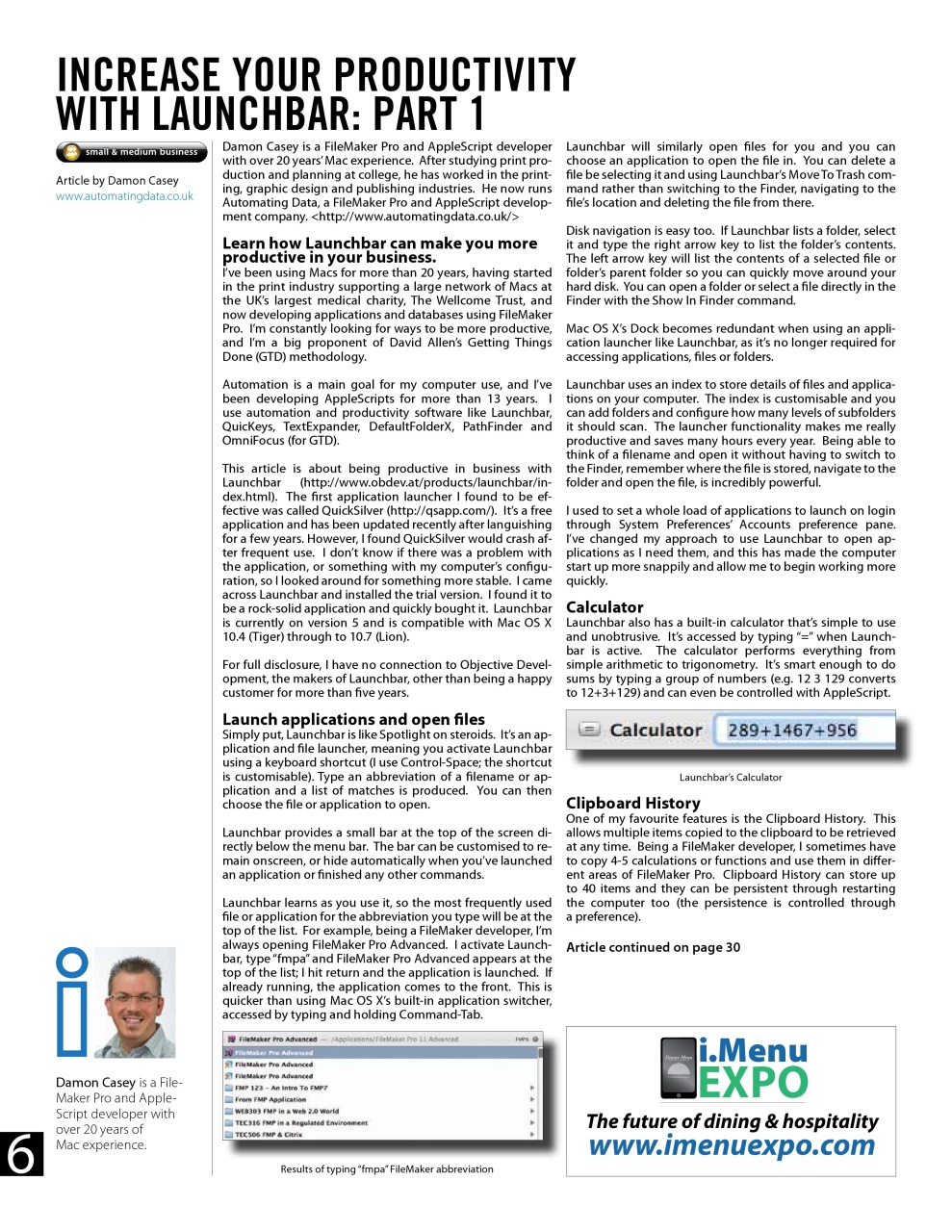 I.Business Preview Pages