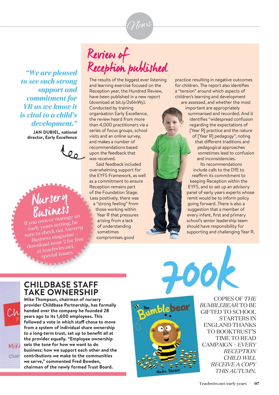 Teach Early Years Preview Pages