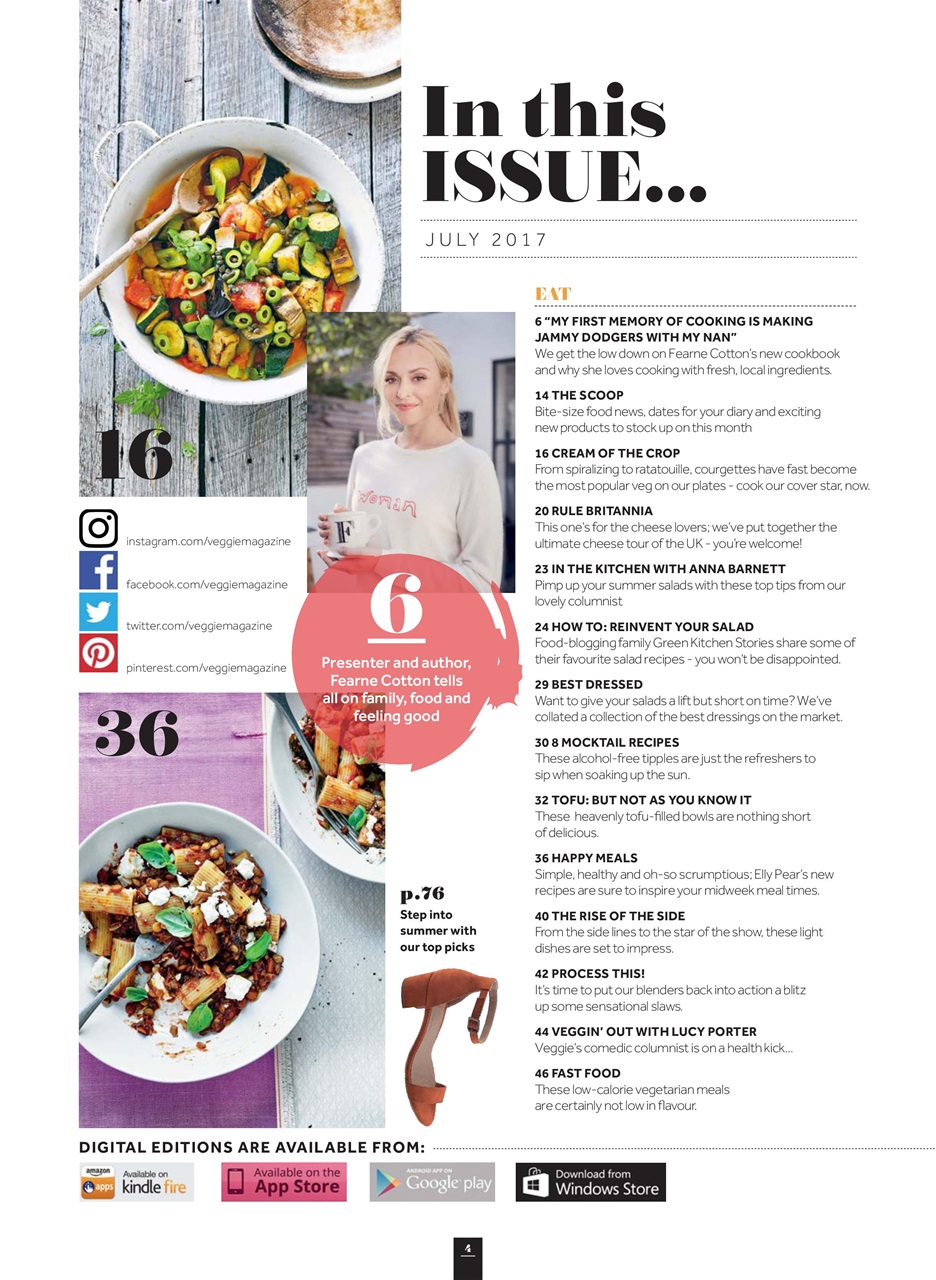 Veggie Magazine Preview Pages