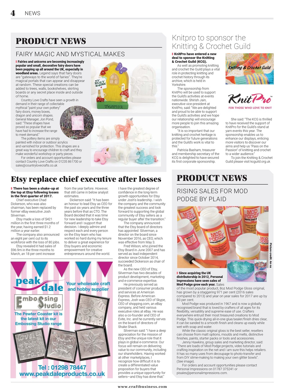 Craft Business Preview Pages