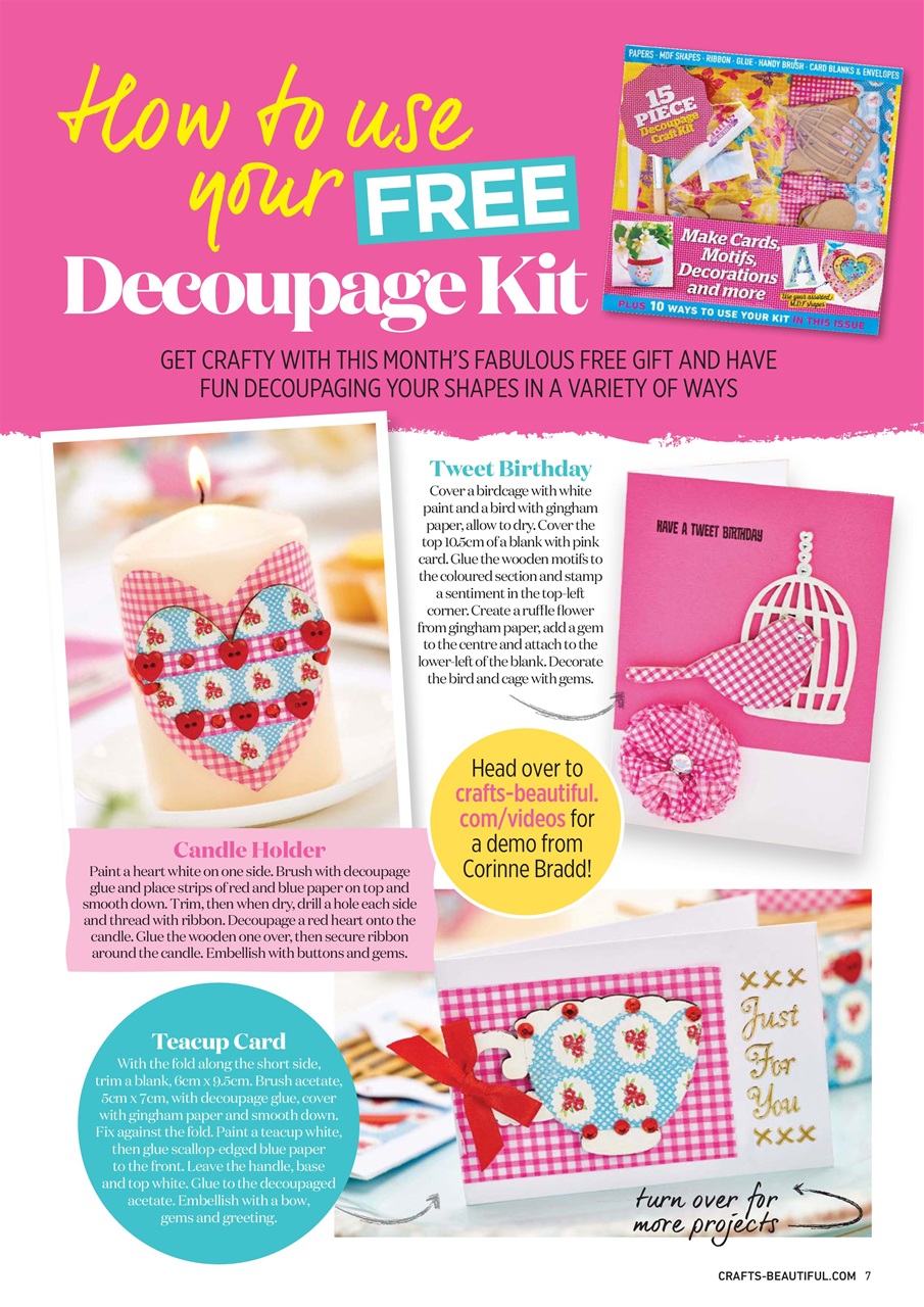 Crafts Beautiful Preview Pages